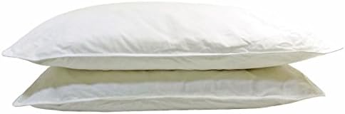 10 X HOTEL QUALITY LUXURY DUCK FEATHER DOWN THICK PILLOWS WHITE 48 X 74CM - 19" X 29"