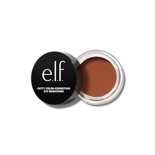 e.l.f. Putty Color-Correcting Eye Brightener, Under-eye Brightener & Primer Red…