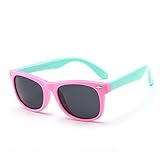 JUSLINK Toddler Sunglasses,Flexible Kids Polarized Sunglasses for Girls Boys and Baby Age 2 to 10