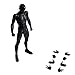 Deal Body Kun - Action Figure Models for Artists - Includes Accessories Kit - Human Mannequin Figure - Perfect Model for Sketching, Painting, Drawing & Decoration