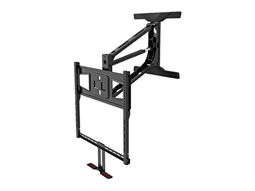 Monoprice-Above-Fireplace-Pull-Down-Full-Motion-TV-Wall-Mount