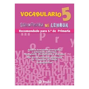 5: Vocabulario Cuadernos Lengua Primaria/ Vocabulary Elementary School Language Notebooks (Cuadernos De Lengua Primaria) (Spanish Edition)