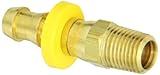 Anderson Metals Brass Push-On Swivel Hose