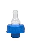 Baby Bottle Adapter Turns Water Bottles into Baby Bottles, Formula or Bottled Water for Babies On-The-Go by Refresh-A-Baby, Blue