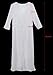 Yonala Womens Chiffon Side Split Sheer Long Beach Dress Bikini Swimsuit Cover Up,White 1,One Size