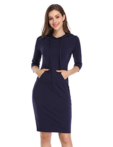 knee length sweatshirt dress