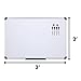 Quartet Whiteboard, Dry Erase Board, Magnetic, 2' x 3' White Board, Includes One Quartet Dry Erase Marker & Marker Tray, Euro Style Aluminum Frame (UKTE2436-ECR)