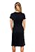 sofsy Soft-Touch Rayon Blend Tie Front Nursing Dress Maternity Fashion Dress