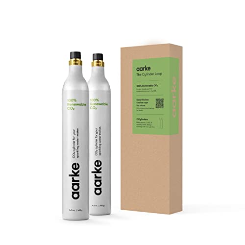 aarke CO2 Refill Cylinder, Compatible with All aarke Carbonator Soda