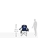 Coleman NFL Cooler Quad Folding Tailgating & Camping Chair with Built in Cooler and Carrying Case, New England Patriots