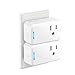 WiFi Smart Plug 2 Pack, Imillet Wireless Mini Outlet Switch, Works with Amazon Alexa, No Hub Required, Remote Control Devices from Anywhere, UL Listed with Timing Function, Occupies Only One Socket