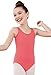 Balera Leotard Girls One Piece For Dance Womens Tank Wide Strap Leotard