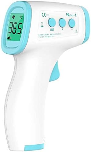 Cxmm Medical Forehead and Ear Thermometer for Baby, Kids and Adults - Infrared Digital Thermometer Gun with Fever Indicator