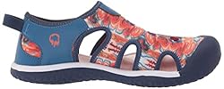 KEEN Stingray Closed Toe Water Sandals, Orange