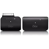 iSkin CERULEAN TX + RX - Bluetooth 2.0 Transmitter and Receiver Set for iPod