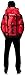 Everest Hiking Pack, Red, One Size