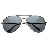 zeroUV - Polarized Classic Metal Aviator Sunglasses