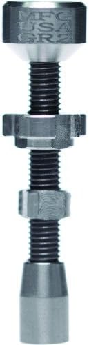 436 SCIENCE LAB EQUIPMENT - 18MM 14MM CUP TI W/ COUNTERWEIGHT FEMALE METALLIC