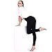 June Julien Women's Basic Jeans Jeggings Stretch Denim Skinny Pants Black M