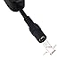 1 to 3 Ports dc inline switch DC Power Switch Extension Cable Male to Female 5.5mm x 2.1mm Barrel for LED Strip Light and Other Low Voltage Applica tions