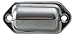 LED Chrome Convenience Courtesy or License Plate Light - Six (6) Cool White LED Inside A Waterproof, Compact 12vdc Fixture Truck, Auto, RV, Aircraft lighting