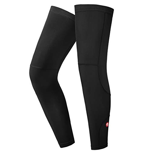 qualidyne Leg Sleeves, Calf Compression Sleeve Fleece Full Long Sleeves