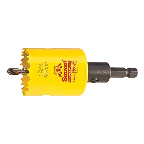 Starrett Bi-Metal Deep Cut Hole Saw with Arbor and