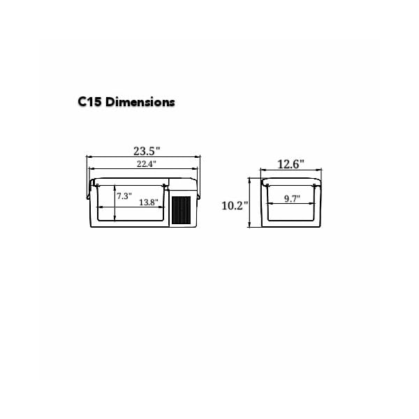 alpicool c15 portable refrigerator