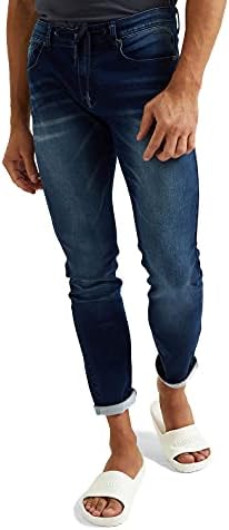R\u0026B Men's Denim Jeans, XXXL, BLUE price 
