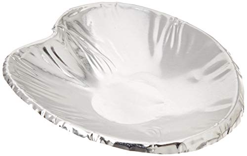 1 Disposable+Aluminum+Appetizers+Oysters+Clam+Shell