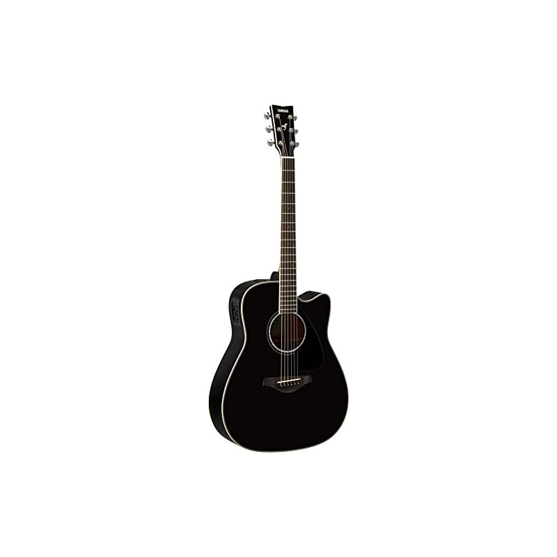 Yamaha FGX830C Solid Top Cutaway AcousticElectric Guitar, Rosewood