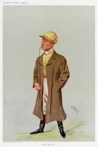 ART.COM Wall Art Print Jockey, William Higgs VF by Leslie Ward, 12" x 18"