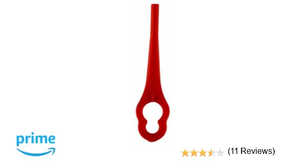 Einhell 3405730 Cuchillas DE Recambio para GE-CT 18 Li (20 Piezas), Rojo, 25 x 60 x 95: Amazon.es: Bricolaje y herramientas