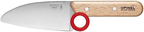 OPINEL - Coffret Complet Petit Chef - Ustensiles de Cuisine Enfant - Couteau, Éplucheur, Protège-Doigts - Hêtre & Inox - Rouge - Cuisine A Vivre OPINEL - Coffret Complet Petit Chef - Ustensiles de Cuisine Enfant - Couteau, Éplucheur, Protège-Doigts - Hêtre & Inox - Rouge