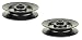 2 PK, V-Idler Pulleys - Compatible with: MTD, Cub Cadet, Troy Bilt Pulley 756-04325