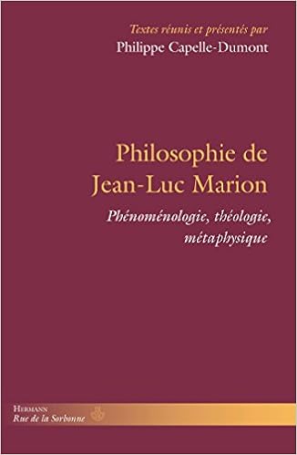 Philosophie De Jean Luc Marion Phenomenologie Theologie Metaphysique Hr Rue Sorbonne French Edition Capelle Dumont Philippe 9782705689896 Amazon Com Books