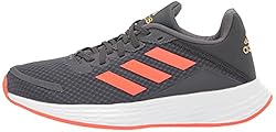 adidas Kids Duramo SL Running Shoe, Grey/Solar