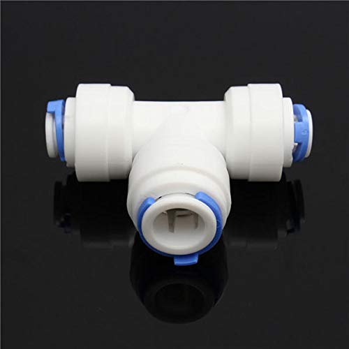 OKIl 3-way Tee Tube Quick Connect Push Fit Reverse Osmosis Pipe