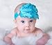 Lovely Ovely Unusal Cotton Girls Baby Blue Feather Hairband Headband