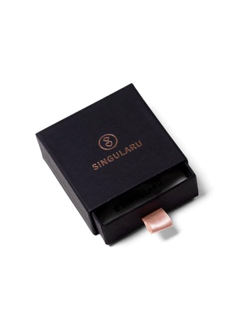 SINGULARU - Elisa Earrings. Brass with 18Kt Gold or Rhodium Plated Finish. Jewellery for Women