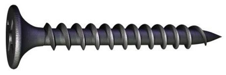 Deckmaster#6 x 1-1/4" Streaker Drywall Screws, Fine Thread, Grey Phosphate, 1 lb (Approx. 268)