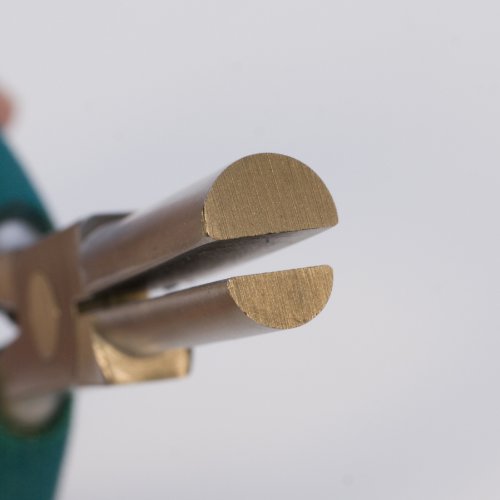 Medium Half Round Wubbers Pliers Mandrel Wire Work Coiling Jewelry Making Tool