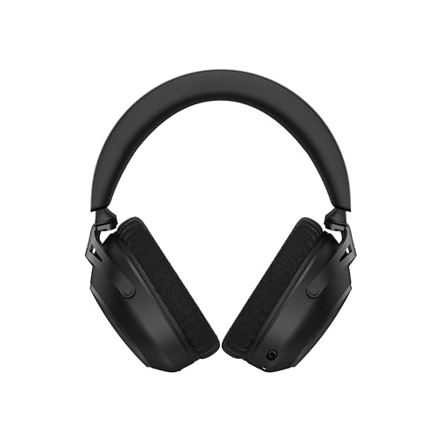 HyperX Cloud Alpha 2 Wireless Gaming Headset – 250 Std Akkulaufzeit, 53-mm-Doppelkammer-Treiber, Bluetooth & 2,4 GHz, RGB-Basisstation, Mikrofon, PC, PS5, PS4, Switch, Mobile, Schwarz 2