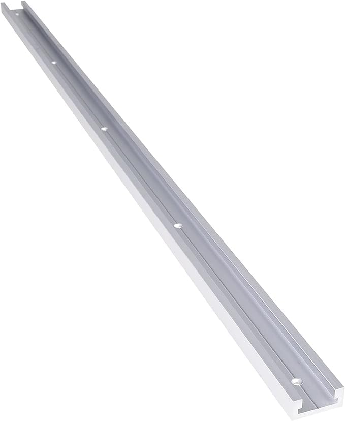 Xcalibur Tooling 1220mm T-Track T-Slot Mitre Track Jig – 19mm Wide Aluminium Fixture Slot Rail for Table Saw, Router Table & Track Saw – Anodised Woodworking Guide for Precision Cuts & Clamping