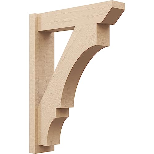 Ekena Millwork 6"W x 24"D x 32"H Balboa Slat Rough Cedar Woodgrain TimberThane…