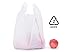 Titan Mall Plastic T Shirt Bags Jumbo Plastic Grocery Shopping Bags - 400 per case - 18