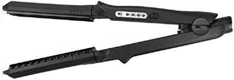 AmorModa Steam Hair Straightener Flat Iron,4 in 1 hair straightener and curler Professional Ceramic Tourmaline Hair Straightening with Vapor Heat up Fast, Digital LCD Display, Dual Voltage