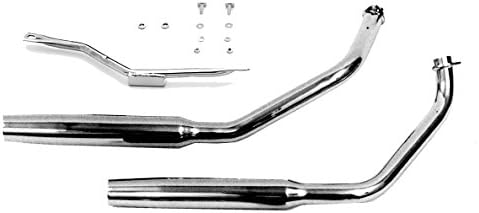 Paughco 1-3/4" 38" Long Staggered Dual Tapered Exhaust System 730ETM