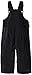 Columbia Little Girls' Toddler Snowslope II Bib, Black, 4T