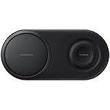 Samsung Original Wireless Fast Charger Duo Pad for Qi Enabled Devices, Black